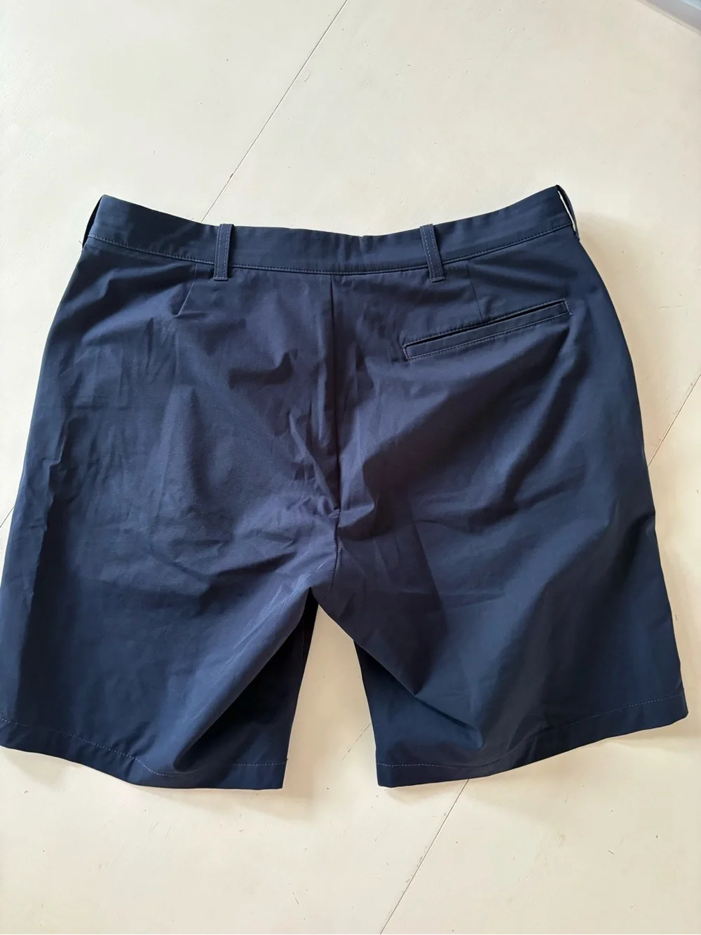 J. Crew Men’s Navy Flat-Front performance Shorts